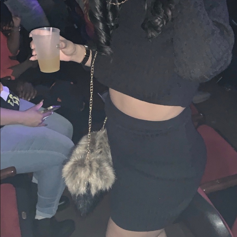 Black two piece set